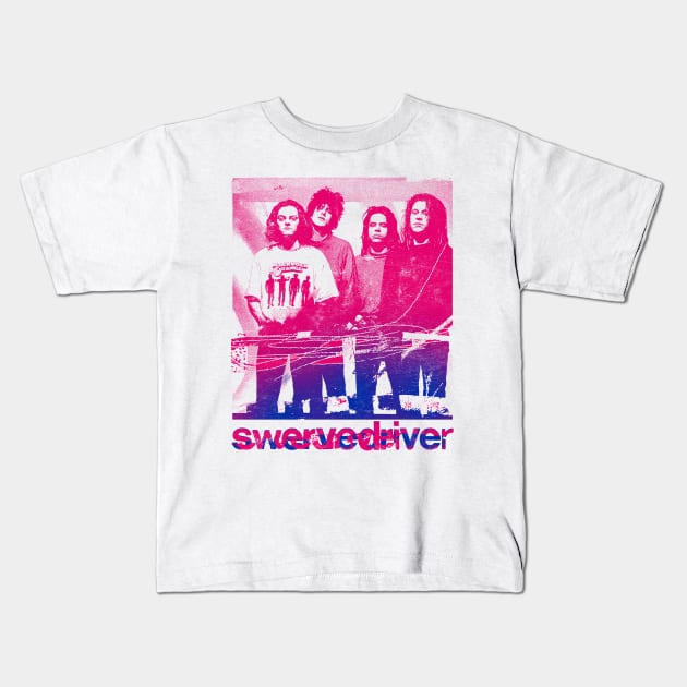 Swervedriver † Original Aesthetic Design Kids T-Shirt by unknown_pleasures